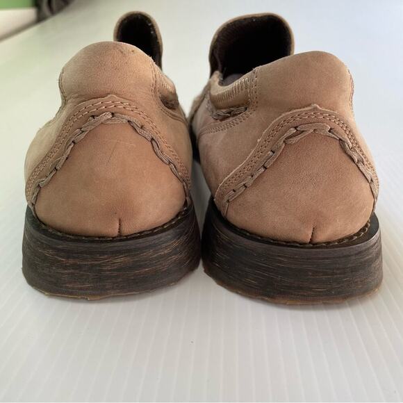 Bed/stu mens slip on leather loafer stitching detail size 13 tan - Picture 8 of 14